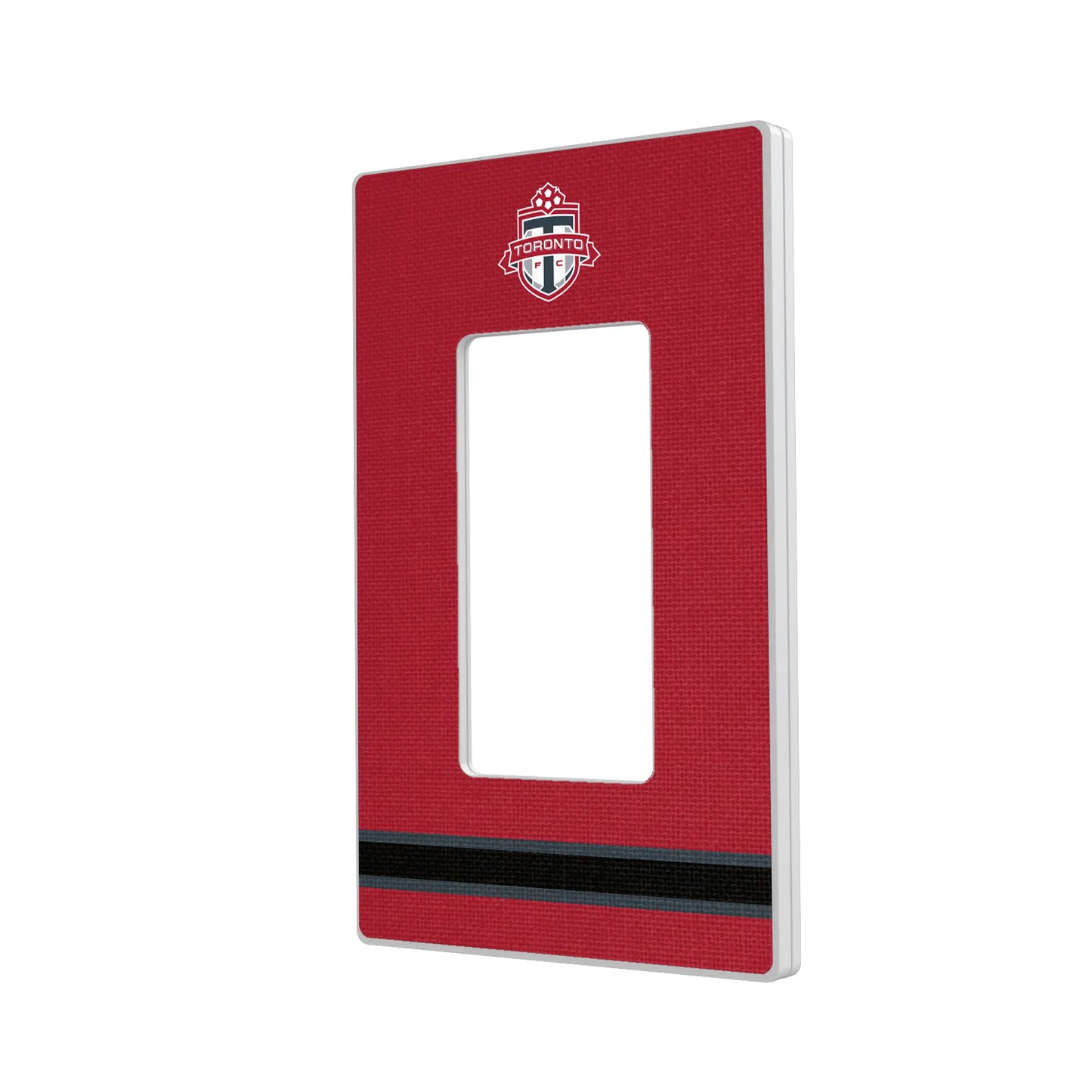 Toronto FC Stripe Hidden-Screw Light Switch Plate