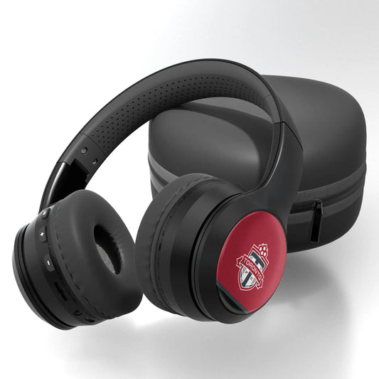 Toronto FC Stripe Wireless Over-Ear BT Headphones With Case