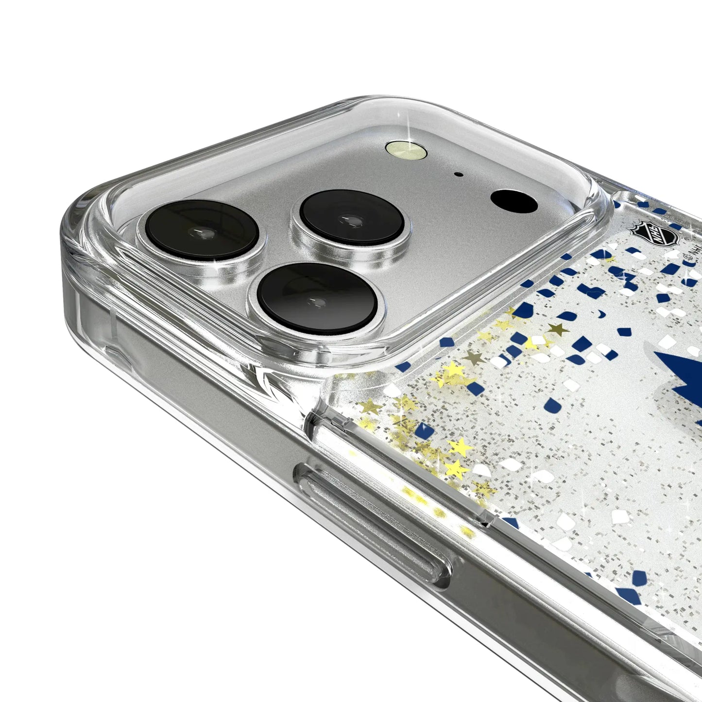 Toronto Maple Leafs Confetti Glitter Phone Case for Apple iPhone