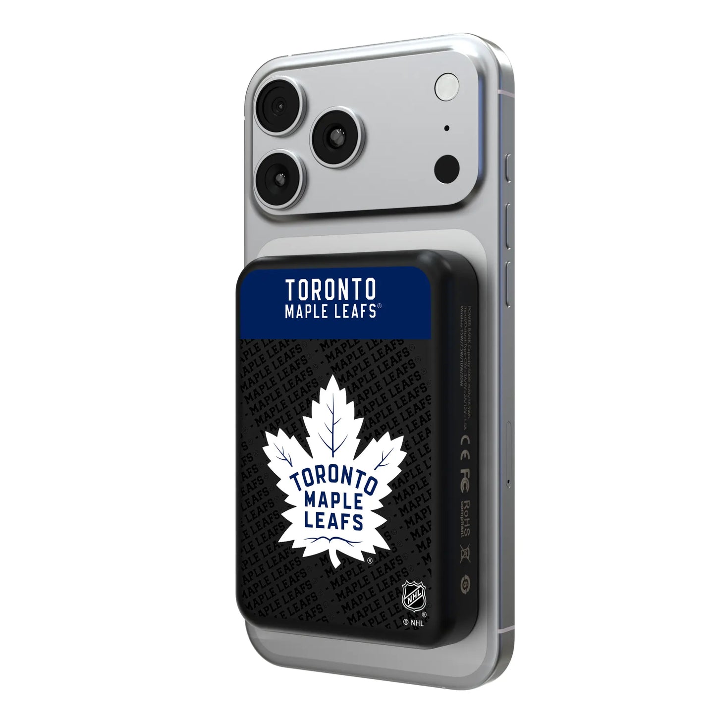 Toronto Maple Leafs Endzone Plus Wireless Mag Power Bank
