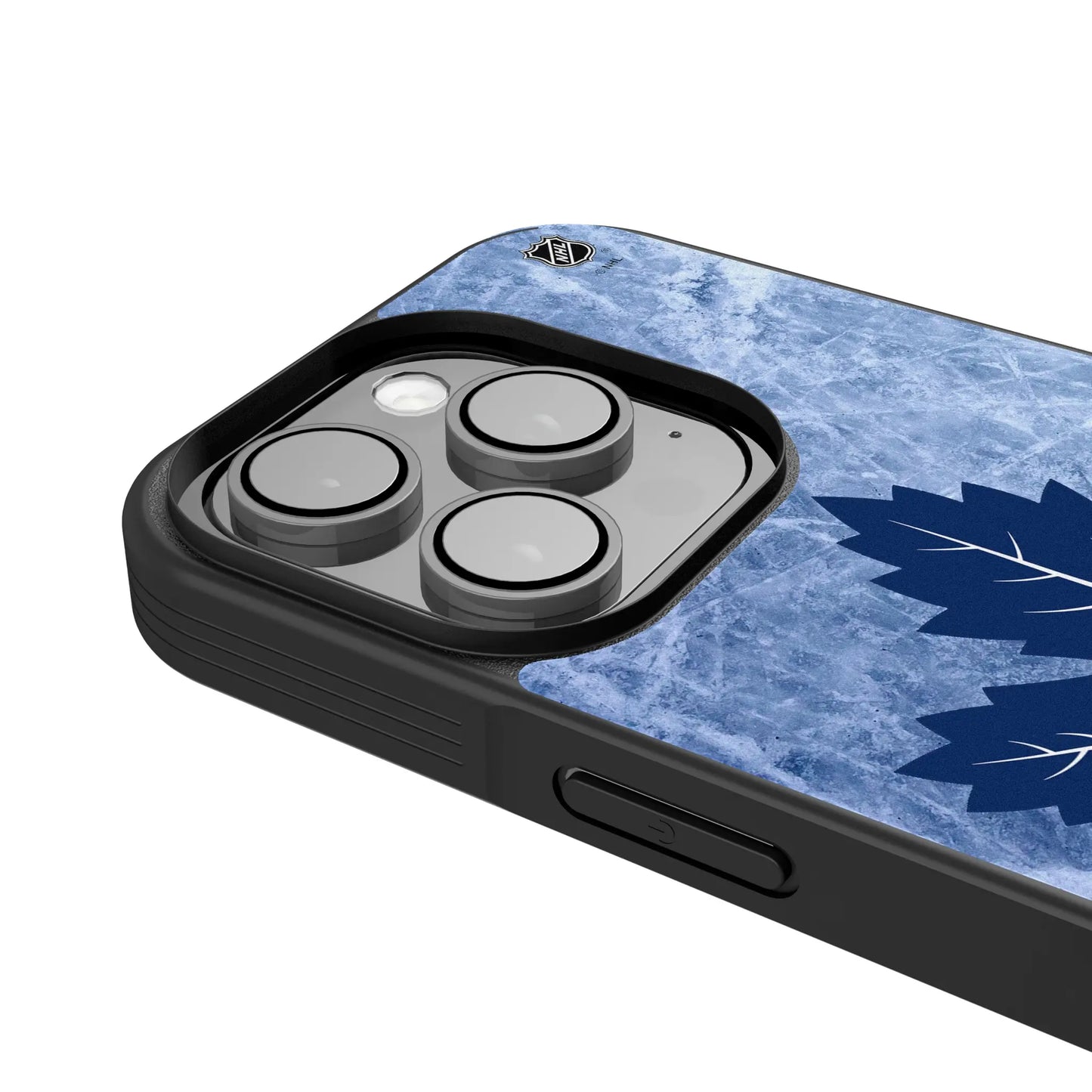 Toronto Maple Leafs Ice Wordmark Bump Phone Case for Apple iPhone