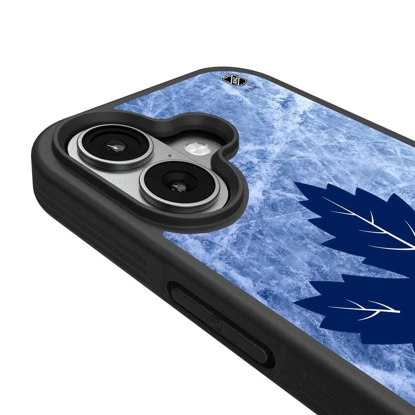 Toronto Maple Leafs Ice Wordmark Bump Phone Case for Apple iPhone