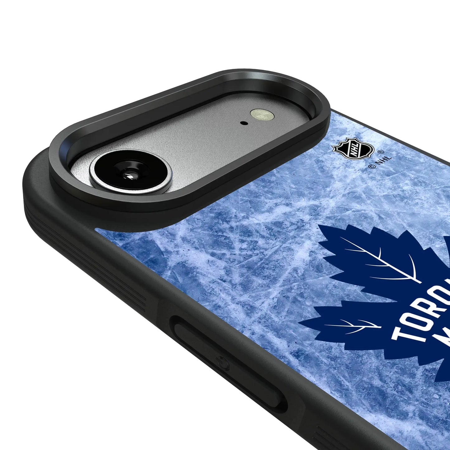Toronto Maple Leafs Ice Wordmark Bump Phone Case for Apple iPhone