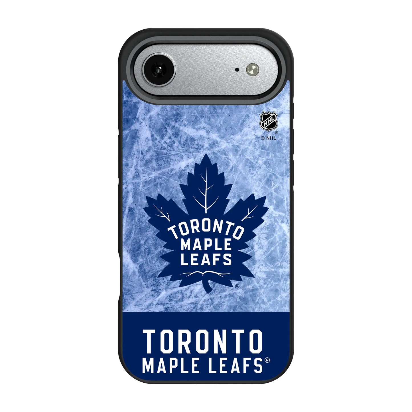 Toronto Maple Leafs Ice Wordmark Bump Phone Case for Apple iPhone