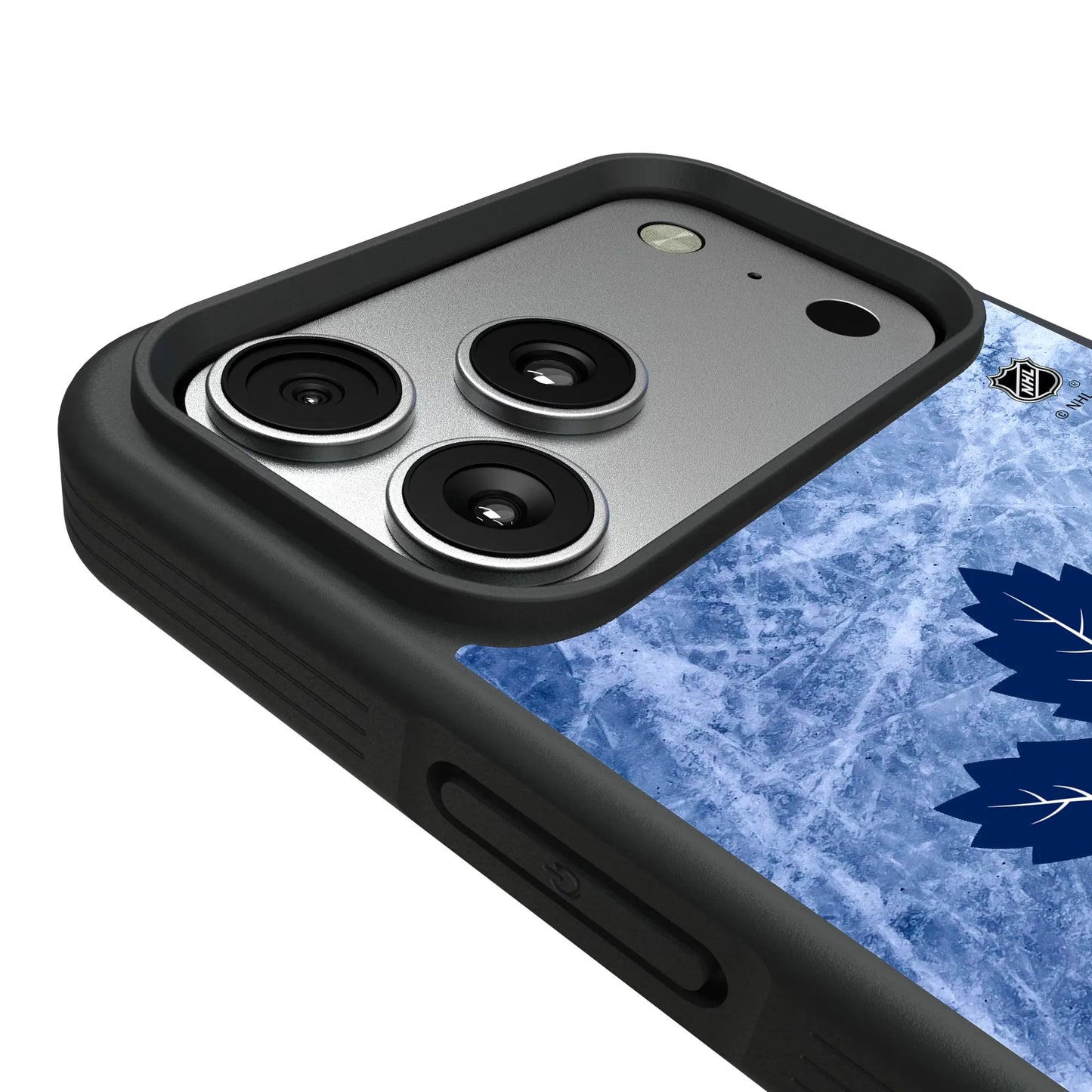 Toronto Maple Leafs Ice Wordmark Bump Phone Case for Apple iPhone