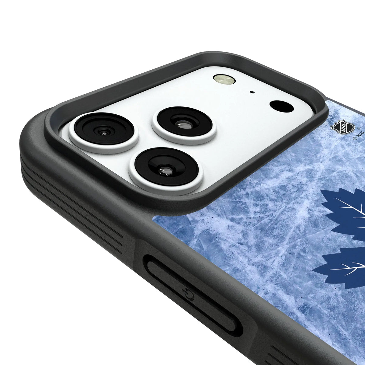 Toronto Maple Leafs Ice Wordmark Bump Phone Case for Apple iPhone