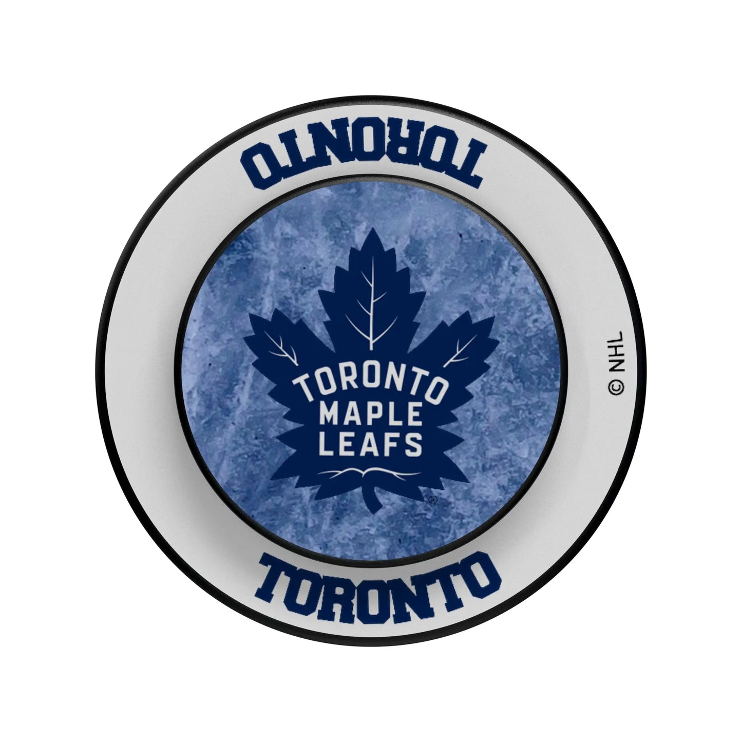 Toronto Maple Leafs Ice Wordmark PopSockets Magnetic Phone Grip and Stand