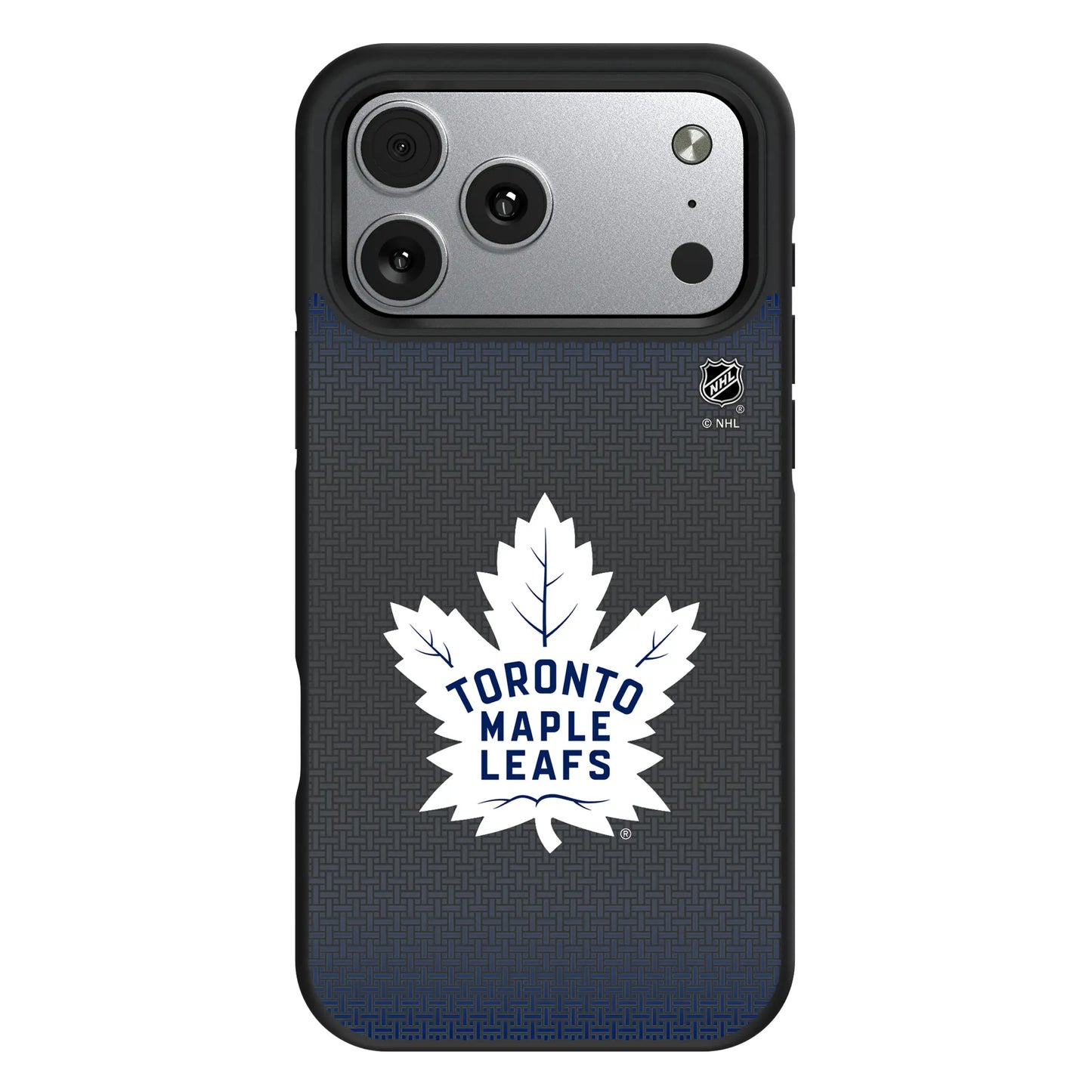 Toronto Maple Leafs Linen Bump Phone Case for Apple iPhone