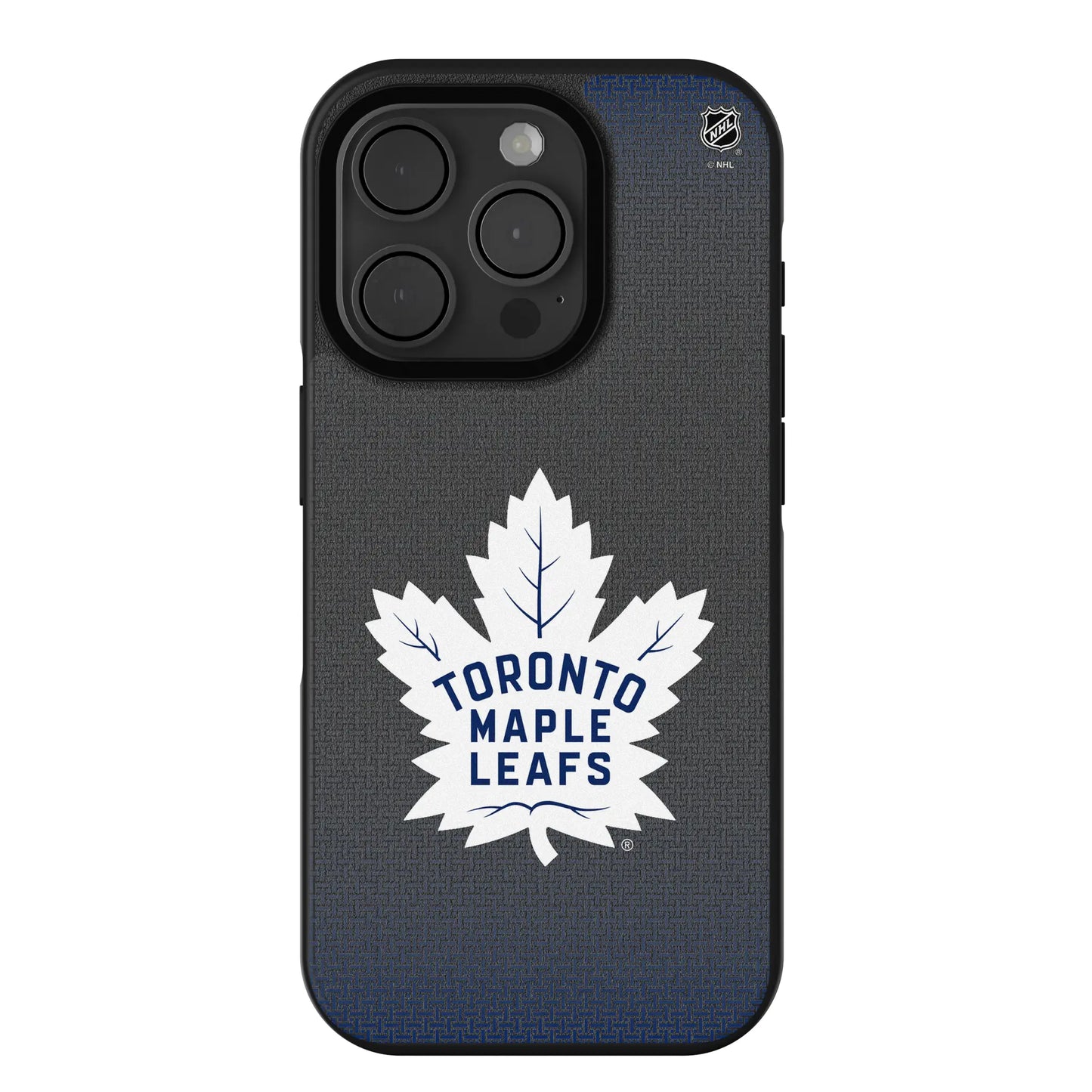 Toronto Maple Leafs Linen Bump Phone Case for Apple iPhone