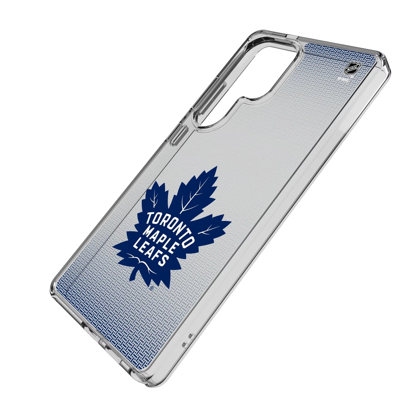 Toronto Maple Leafs Linen Clear Phone Case for Samsung Galaxy