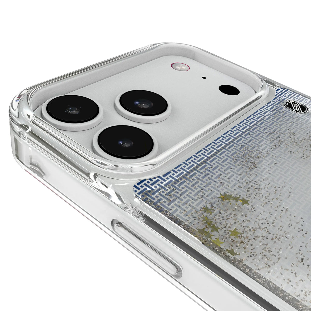 Toronto Maple Leafs Linen Glitter Phone Case for Apple iPhone