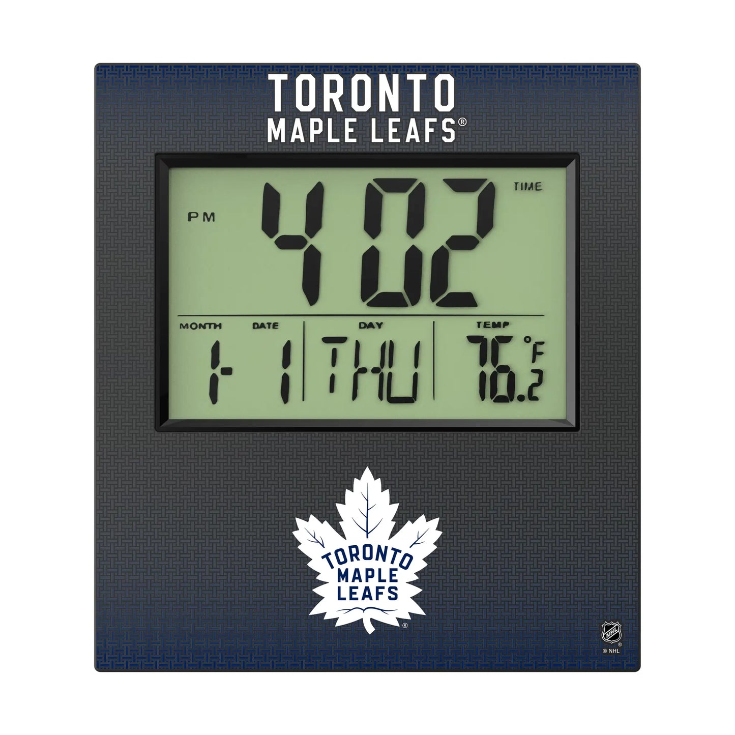 Toronto Maple Leafs Linen Wall Clock