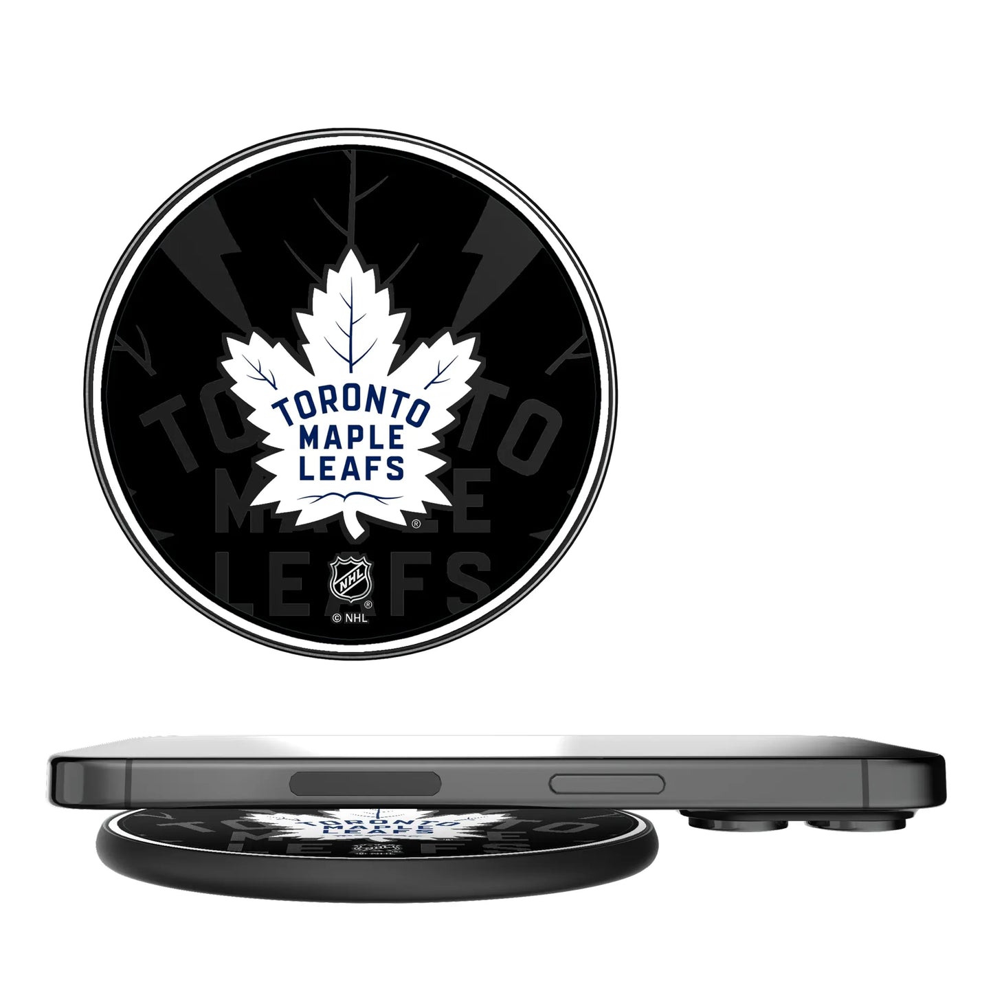Toronto Maple Leafs Monocolor Tilt 15-Watt Wireless Charger