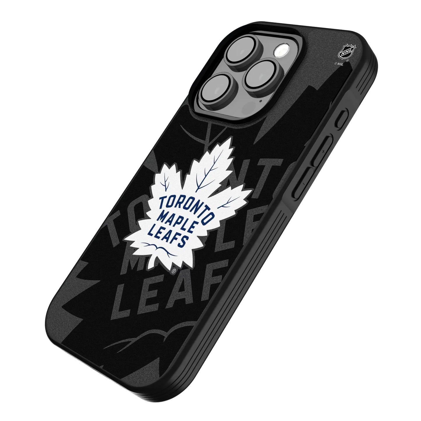 Toronto Maple Leafs Monocolor Tilt Bump Phone Case for Apple iPhone