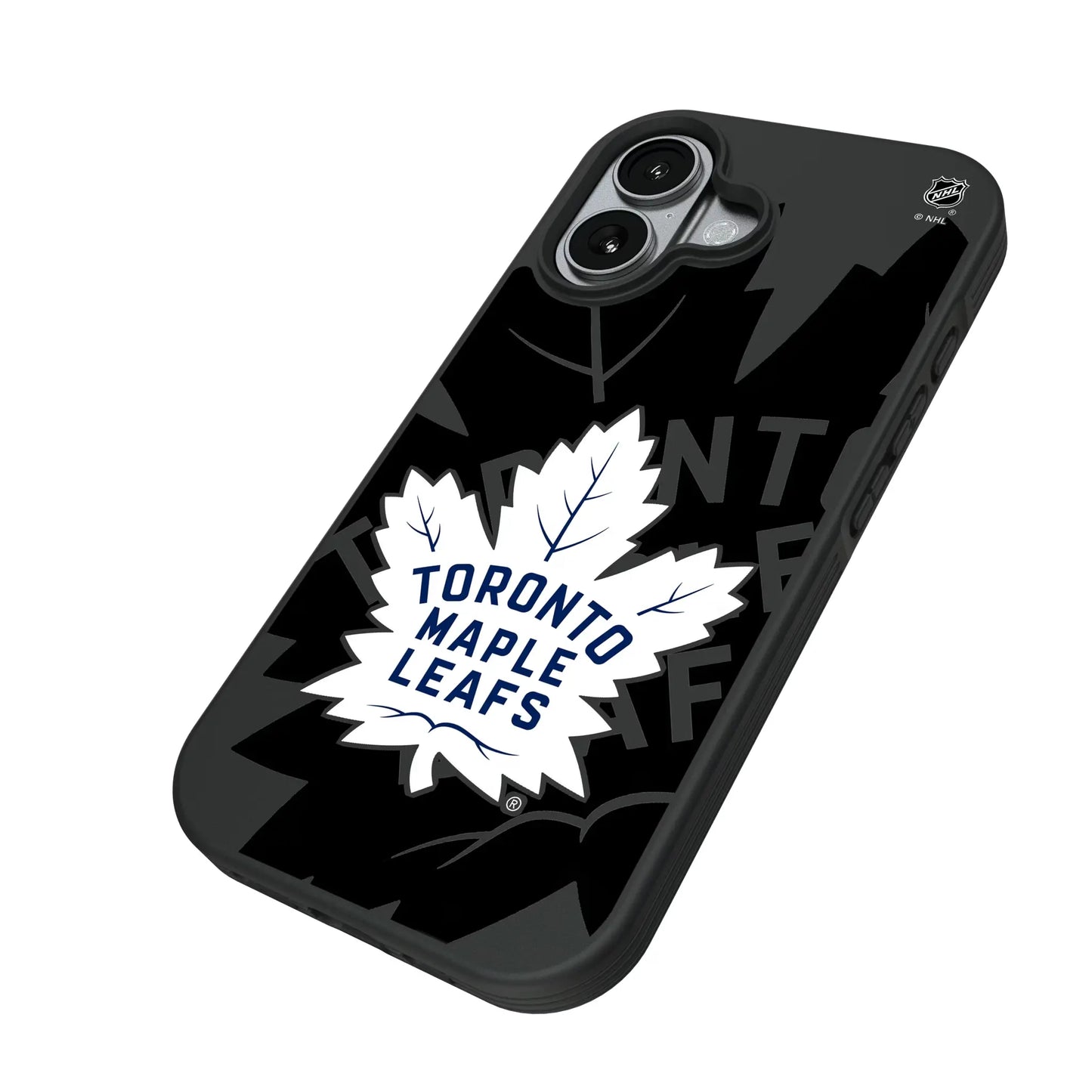 Toronto Maple Leafs Monocolor Tilt Bump Phone Case for Apple iPhone