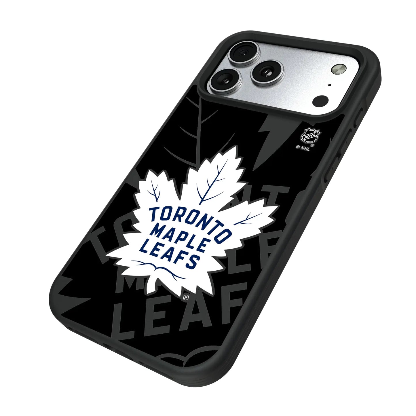 Toronto Maple Leafs Monocolor Tilt Bump Phone Case for Apple iPhone