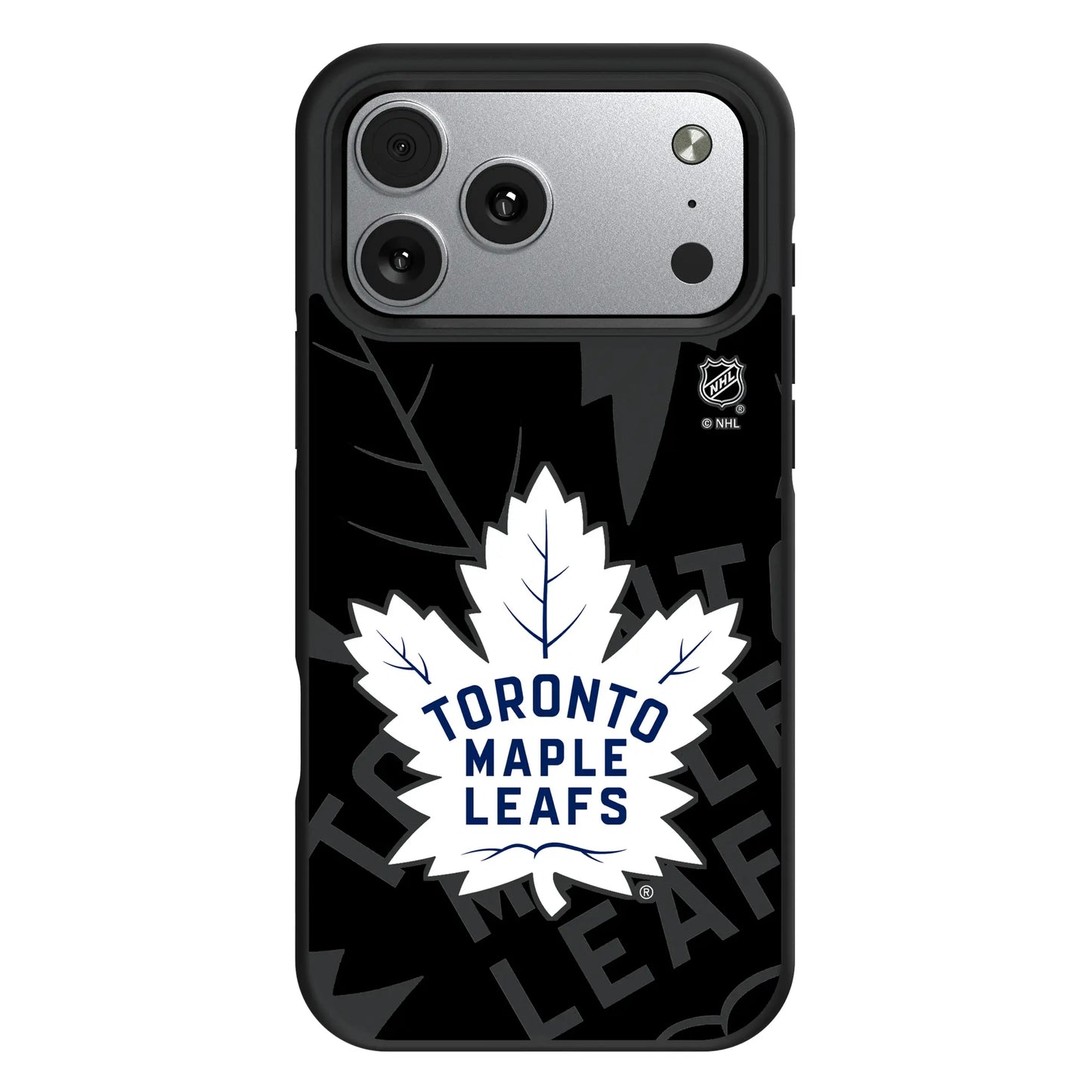 Toronto Maple Leafs Monocolor Tilt Bump Phone Case for Apple iPhone