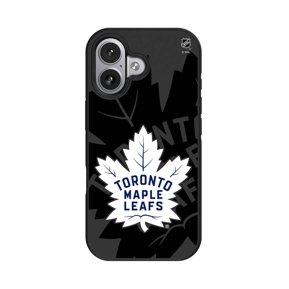Toronto Maple Leafs Monocolor Tilt Bump Phone Case for Apple iPhone