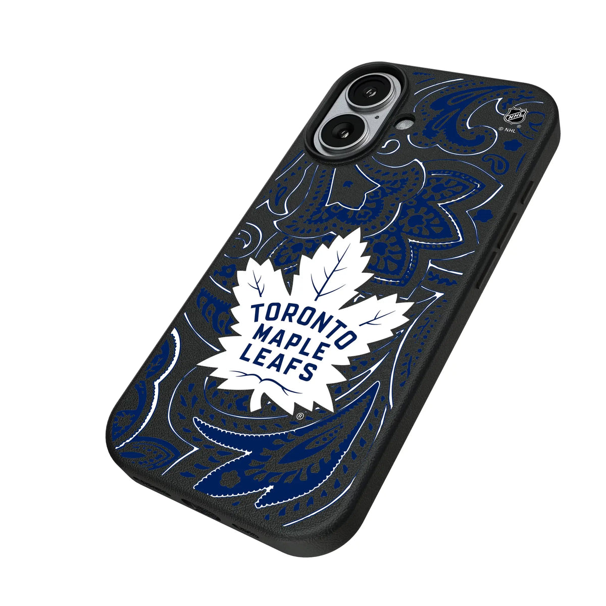 Toronto Maple Leafs Paisley MagSafe Compatible Phone Case for Apple iPhone