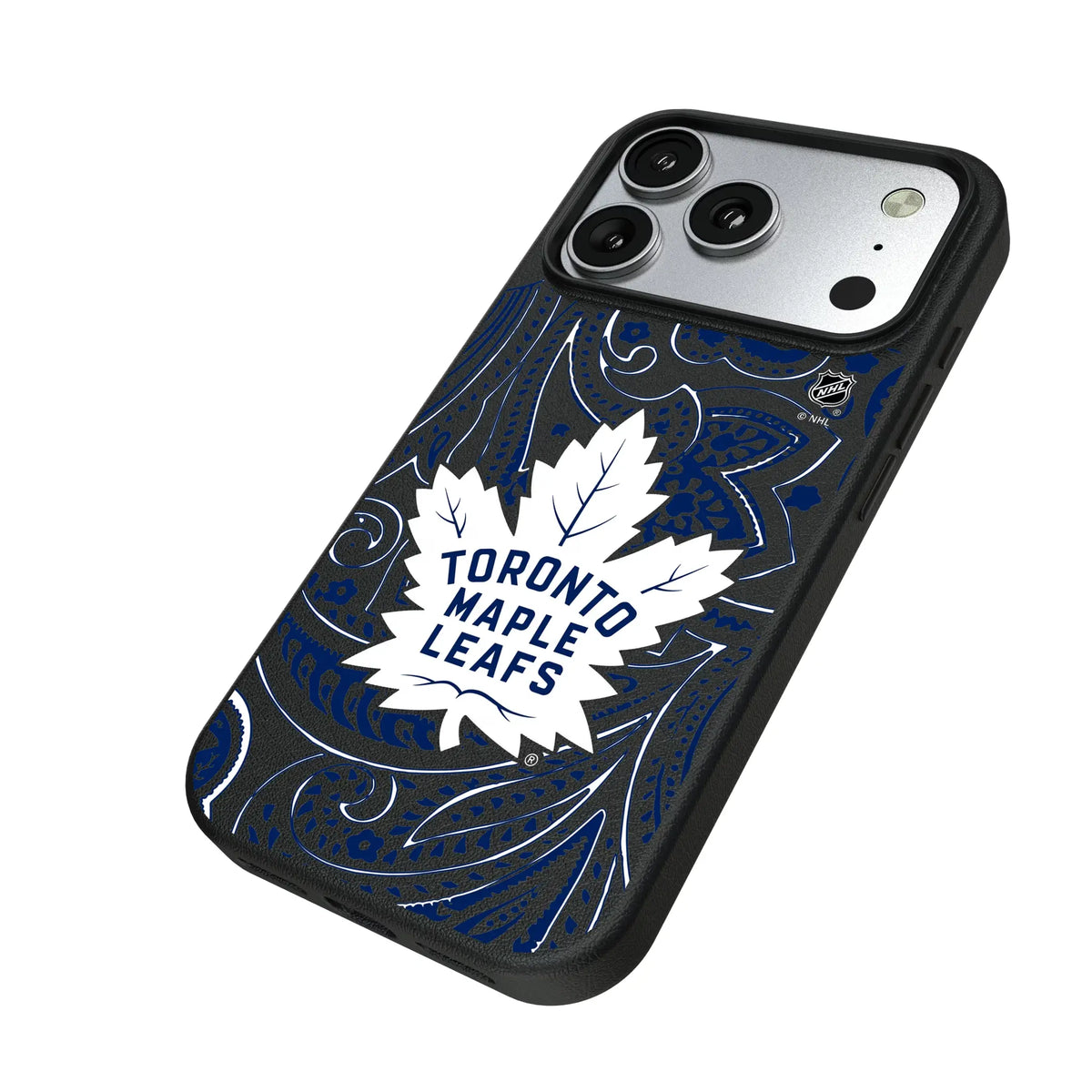 Toronto Maple Leafs Paisley MagSafe Compatible Phone Case for Apple iPhone