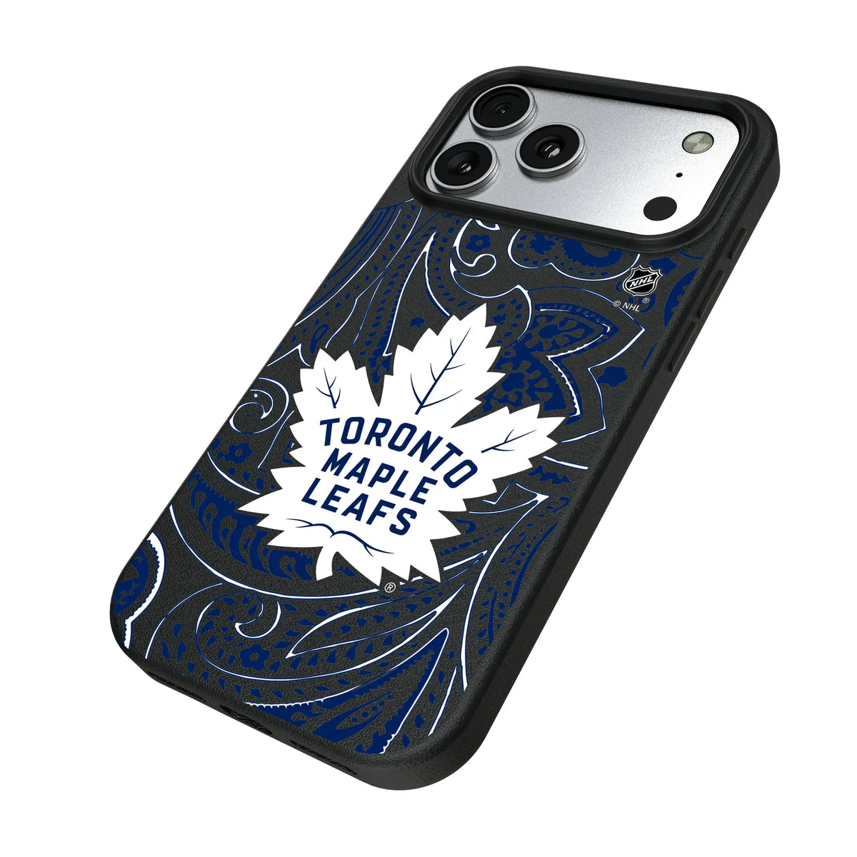 Toronto Maple Leafs Paisley MagSafe Compatible Phone Case for Apple iPhone