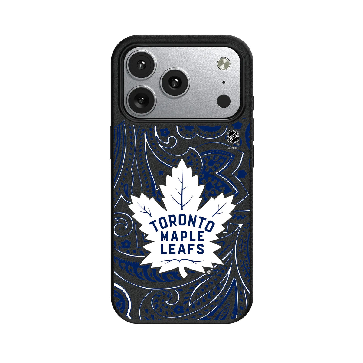 Toronto Maple Leafs Paisley MagSafe Compatible Phone Case for Apple iPhone