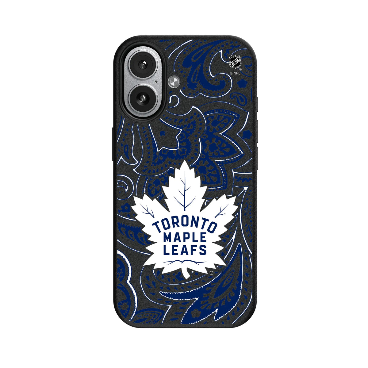 Toronto Maple Leafs Paisley MagSafe Compatible Phone Case for Apple iPhone