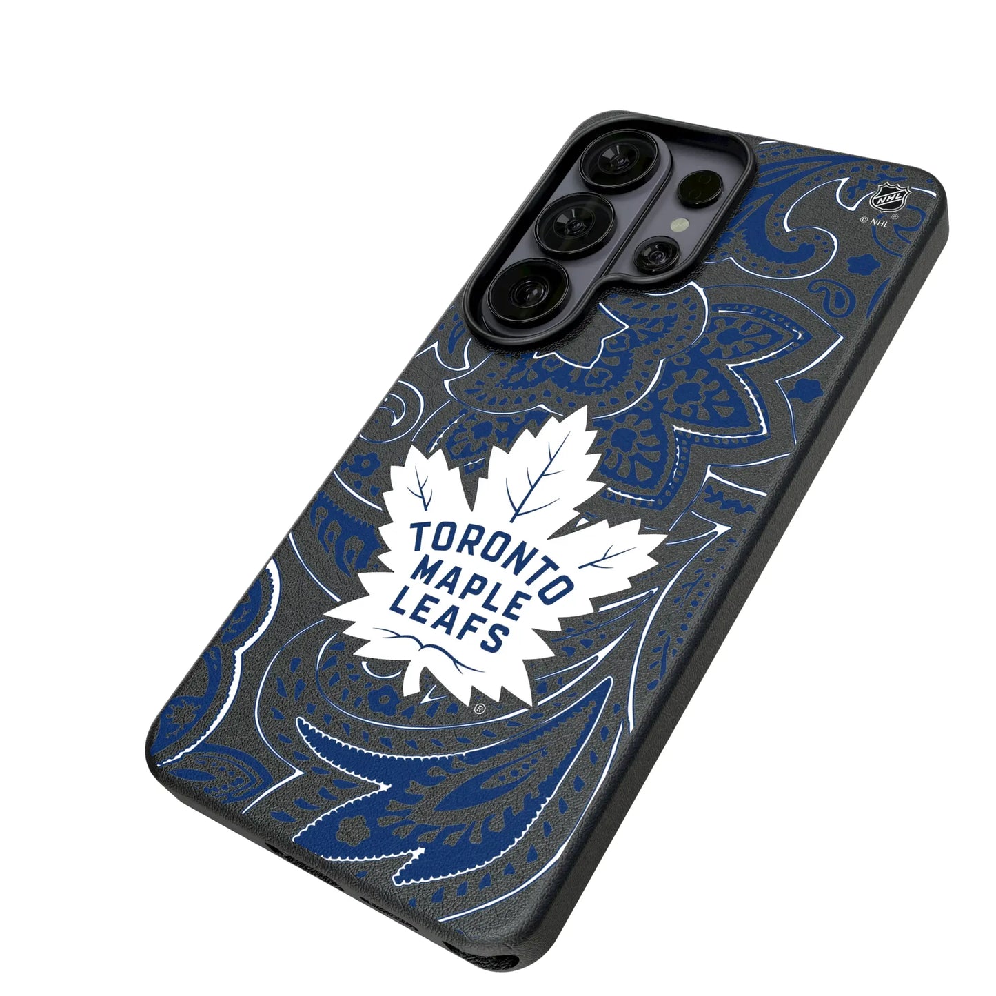 Toronto Maple Leafs Paisley MagSafe Compatible Phone Case for Samsung Galaxy