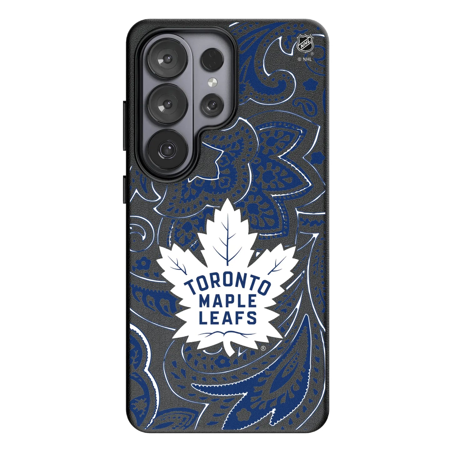 Toronto Maple Leafs Paisley MagSafe Compatible Phone Case for Samsung Galaxy