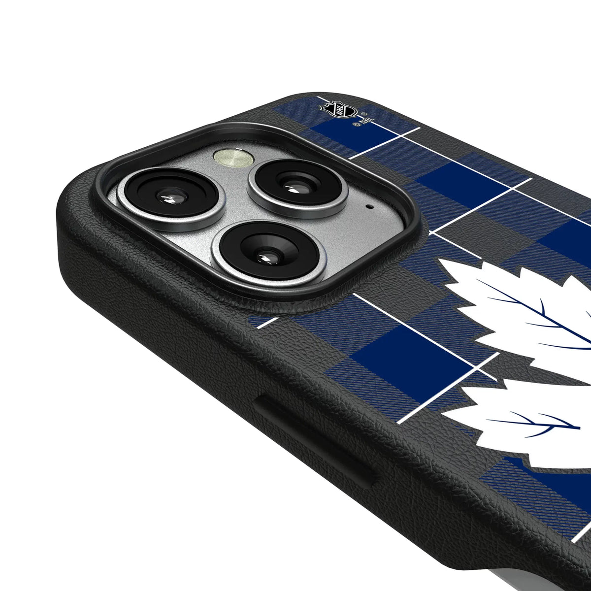 Toronto Maple Leafs Plaid MagSafe Compatible Phone Case for Apple iPhone