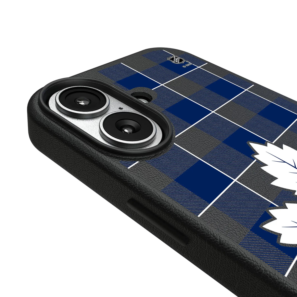 Toronto Maple Leafs Plaid MagSafe Compatible Phone Case for Apple iPhone