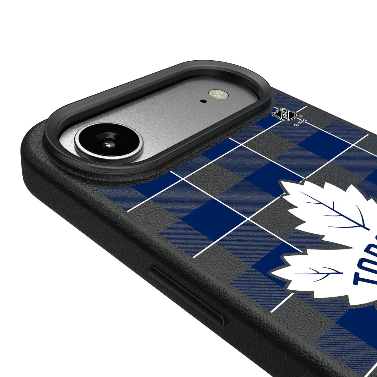 Toronto Maple Leafs Plaid MagSafe Compatible Phone Case for Apple iPhone