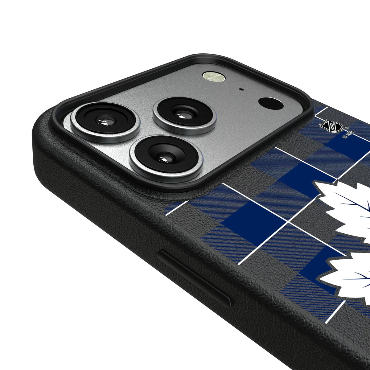 Toronto Maple Leafs Plaid MagSafe Compatible Phone Case for Apple iPhone