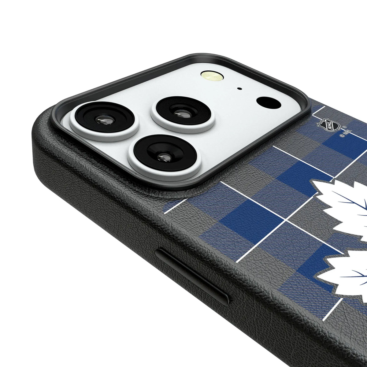 Toronto Maple Leafs Plaid MagSafe Compatible Phone Case for Apple iPhone
