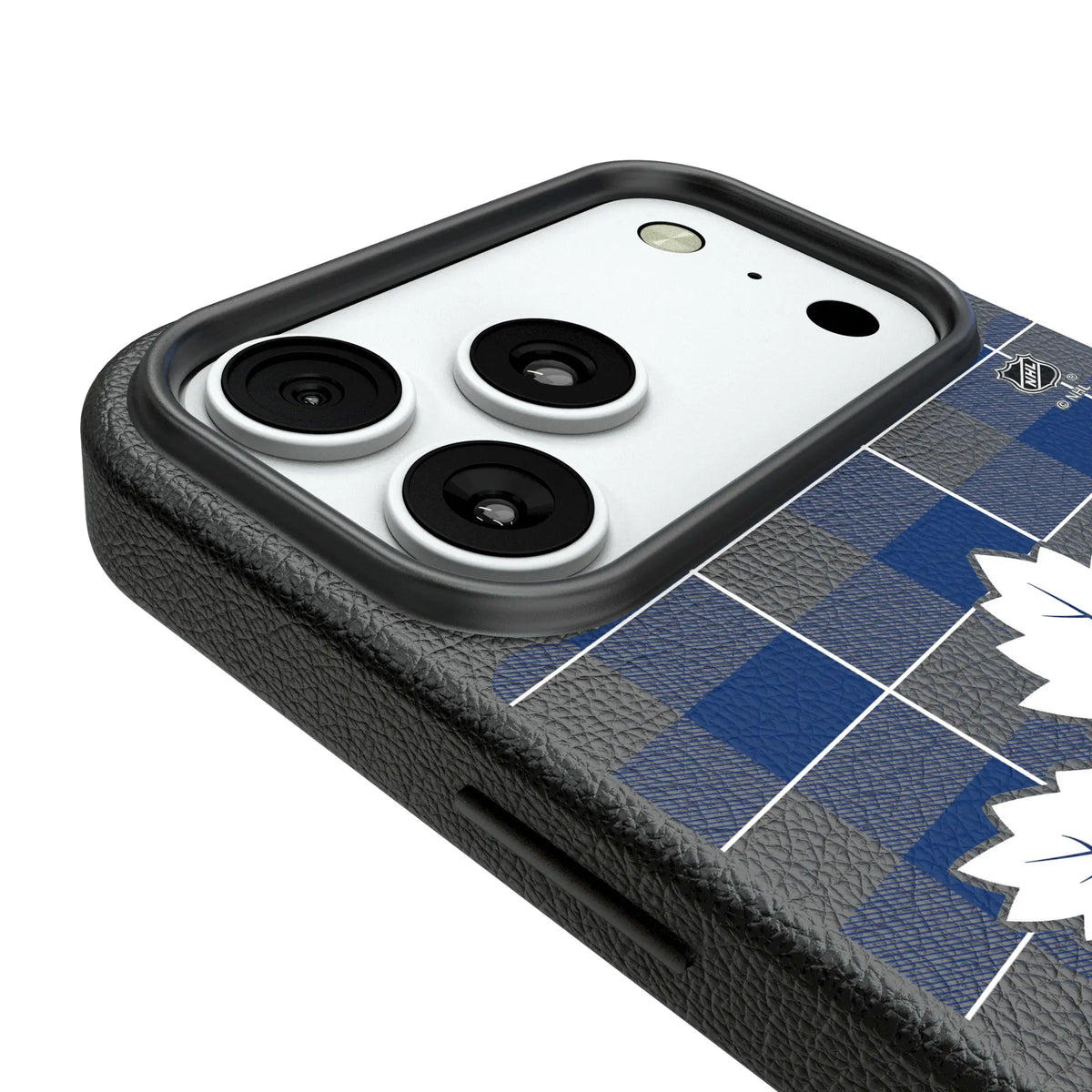 Toronto Maple Leafs Plaid MagSafe Compatible Phone Case for Apple iPhone