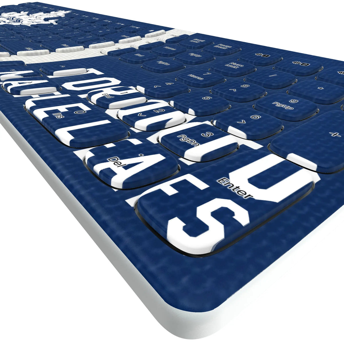 Toronto Maple Leafs Stripe Curved Wireless Keyboard