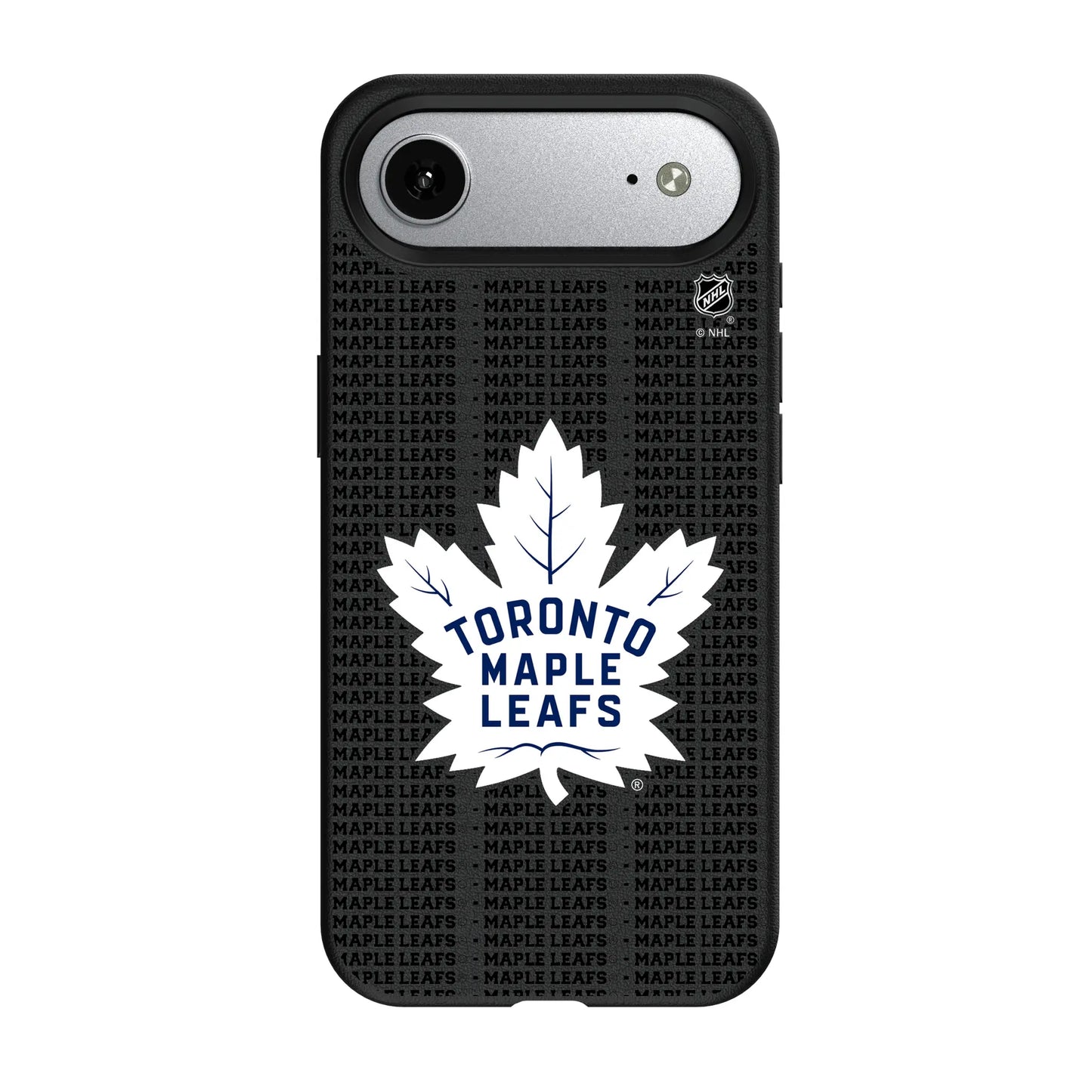Toronto Maple Leafs Text Backdrop MagSafe Compatible Phone Case for Apple iPhone