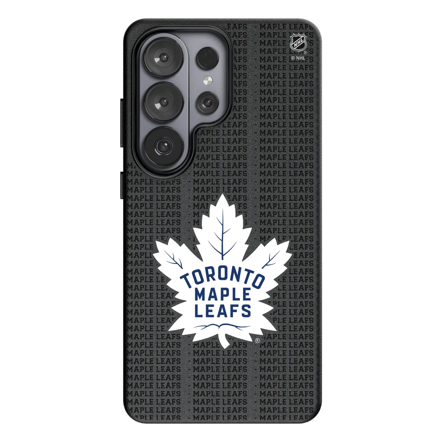 Toronto Maple Leafs Text Backdrop MagSafe Compatible Phone Case for Samsung Galaxy