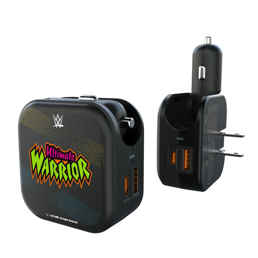 Ultimate Warrior Steel 2 in 1 USB A/C Charger