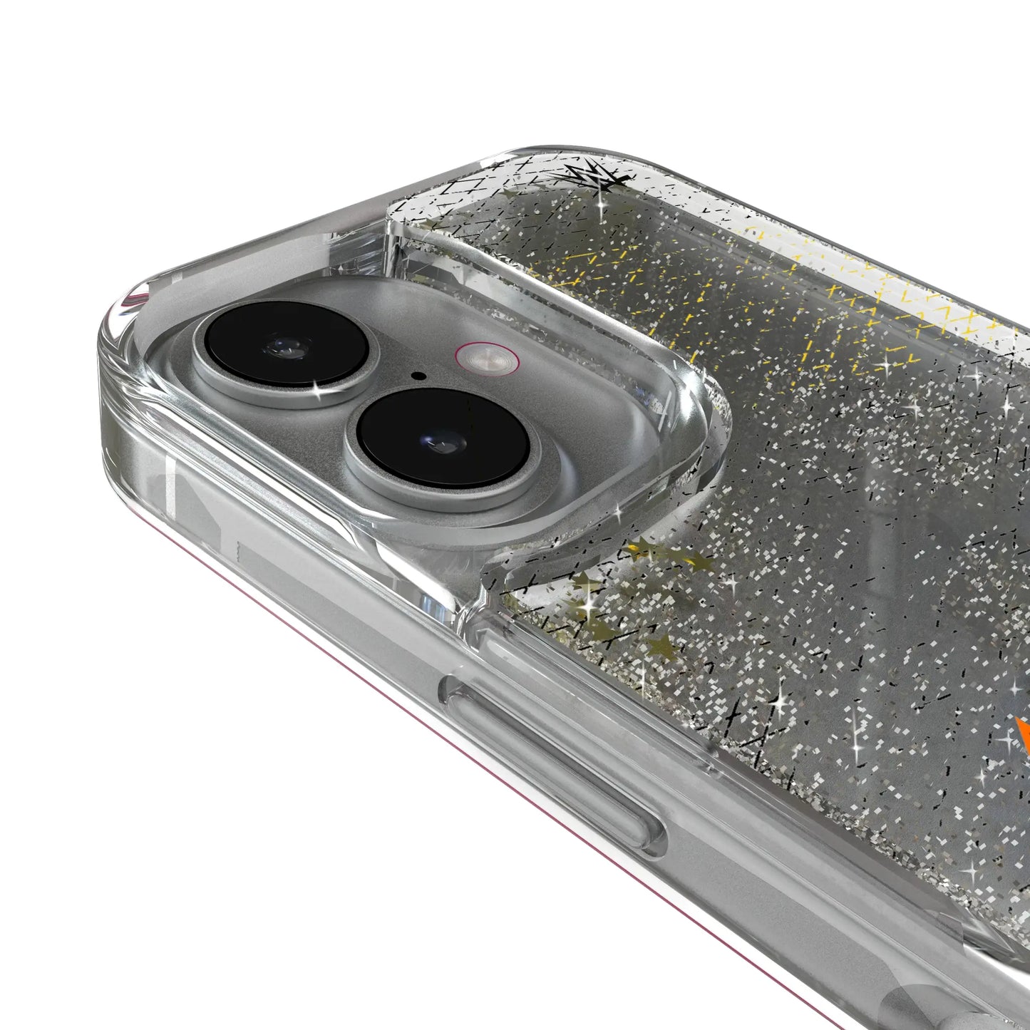 Ultimate Warrior Steel Glitter Phone Case for Apple iPhone