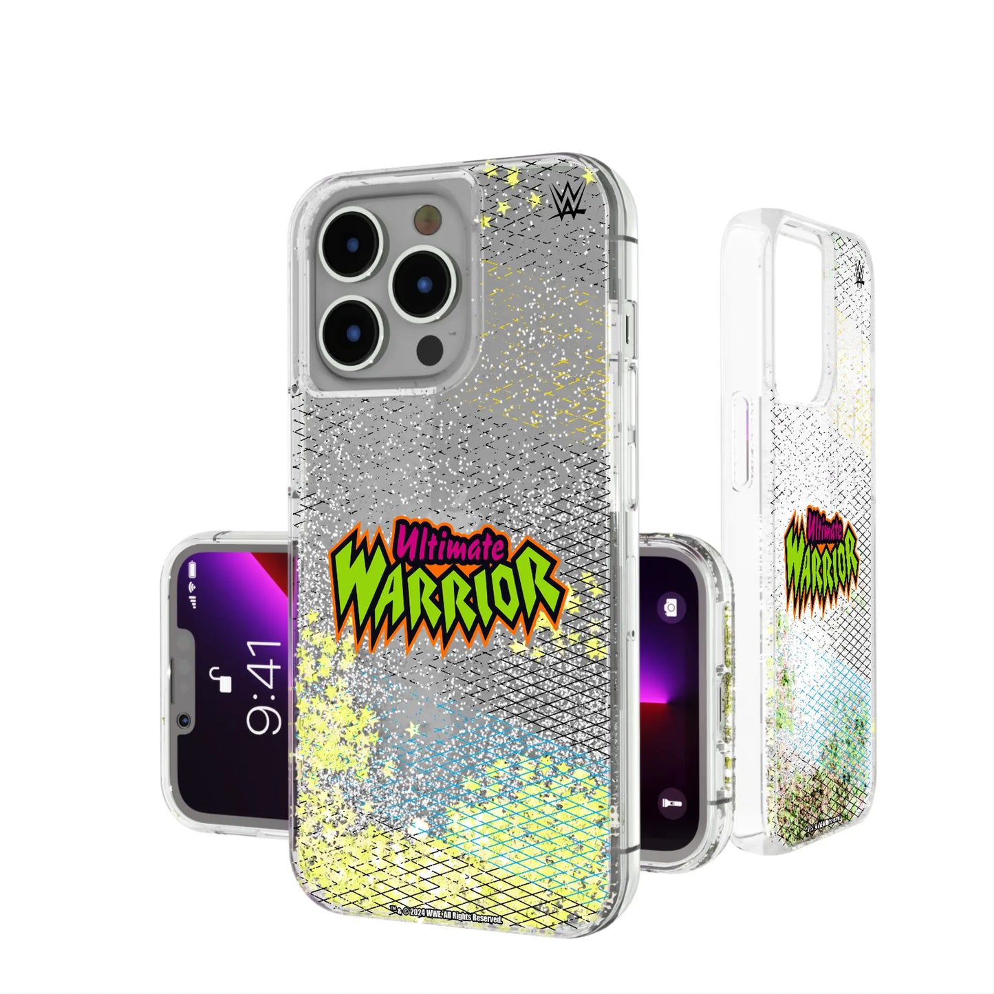 Ultimate Warrior Steel Glitter Phone Case for Apple iPhone