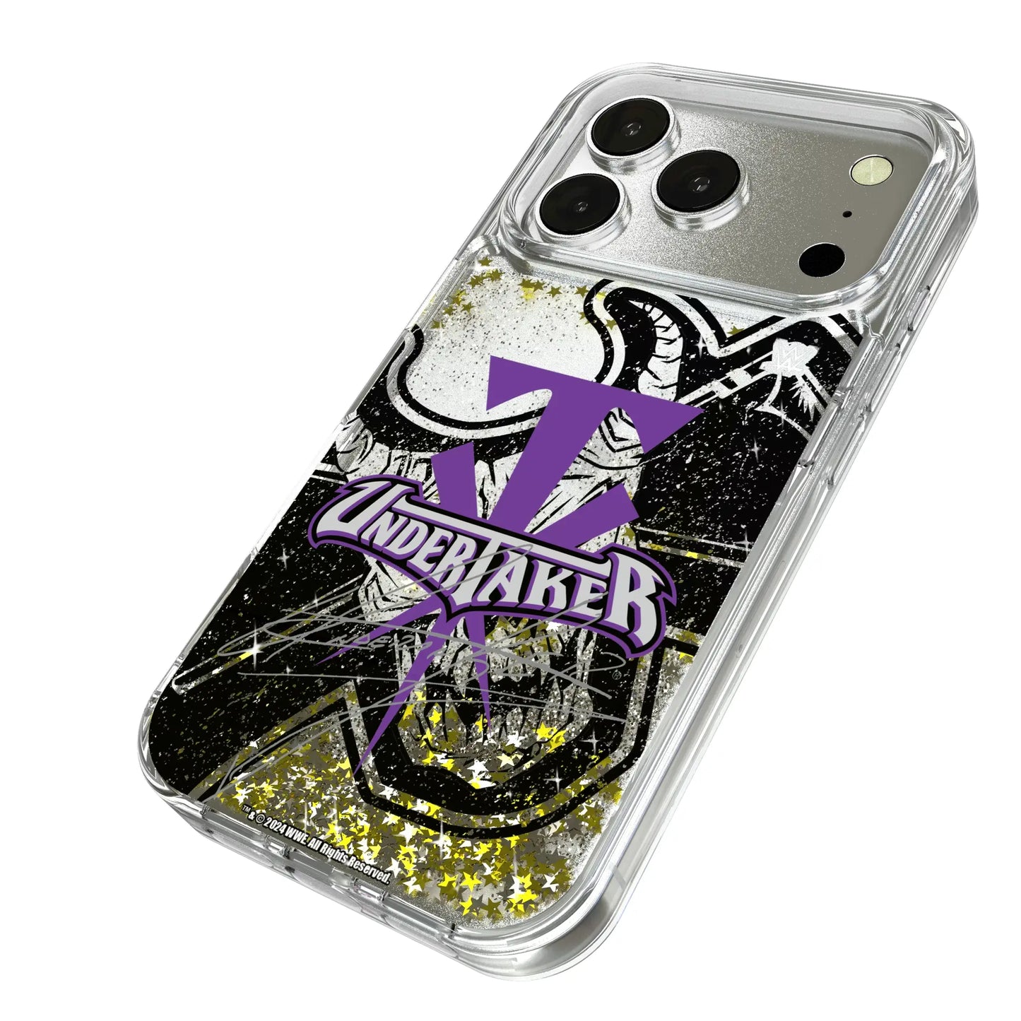 Undertaker Impact Glitter Phone Case for Apple iPhone