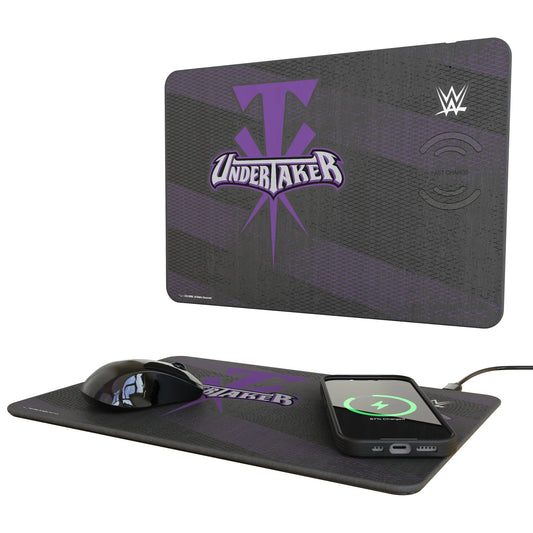 Undertaker Steel 15-Watt Wireless Charger and Mouse Pad