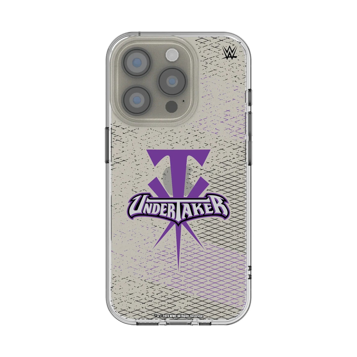 Undertaker Steel Clear Phone Case for Apple iPhone
