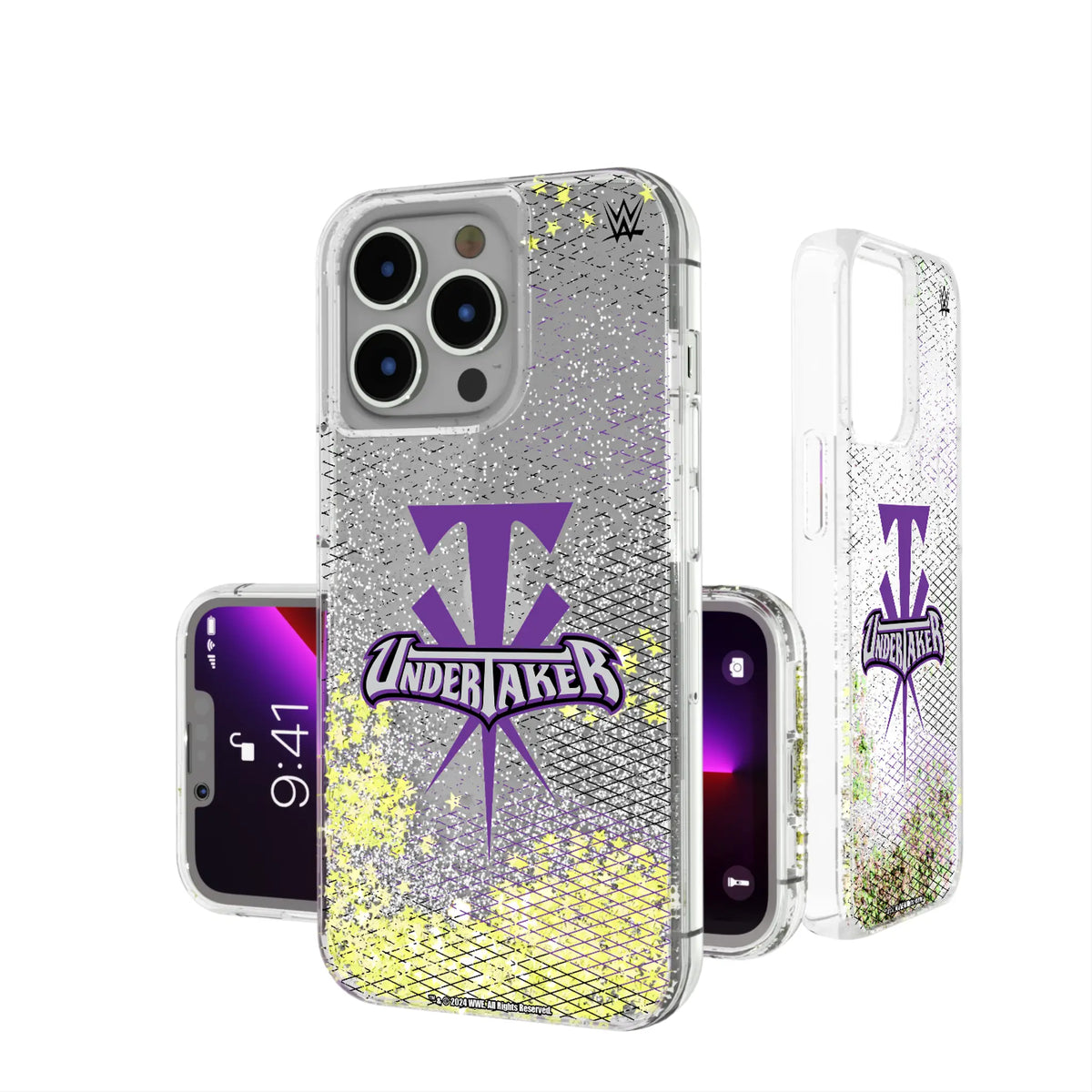 Undertaker Steel Glitter Phone Case for Apple iPhone