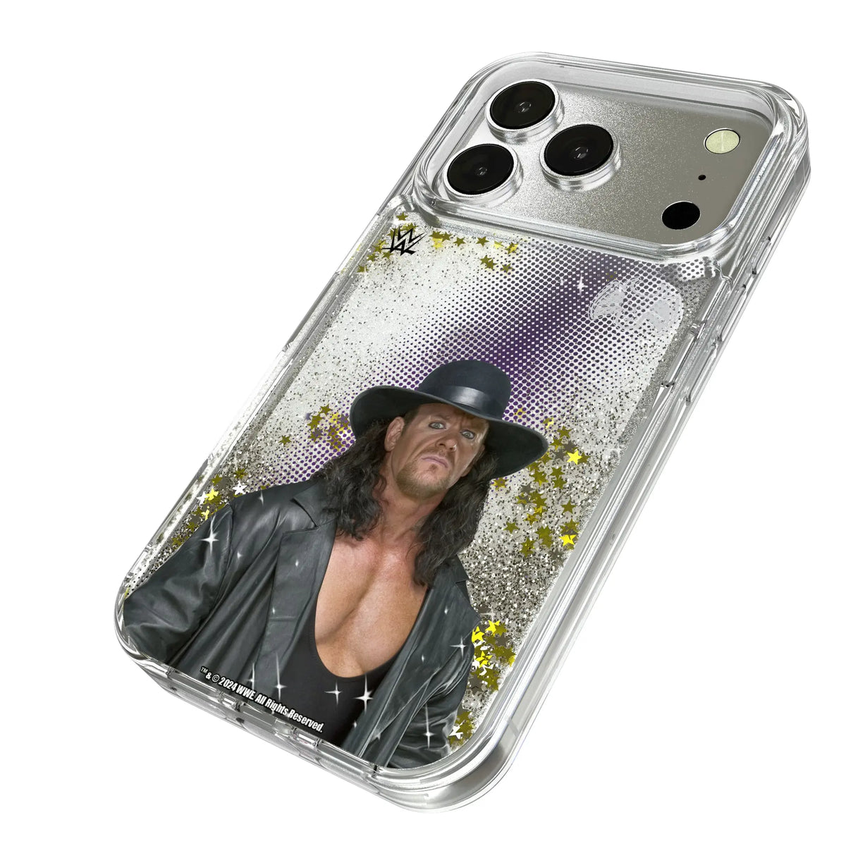 Undertaker Superstar Glitter Phone Case for Apple iPhone