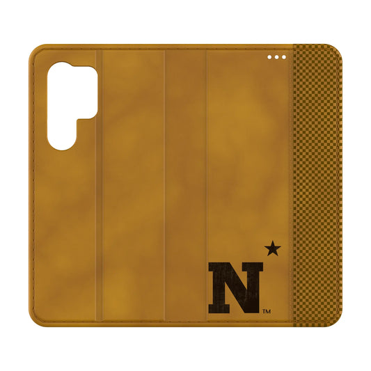 United State Naval Academy Midshipmen Burn Folio Phone Case for Samsung Galaxy