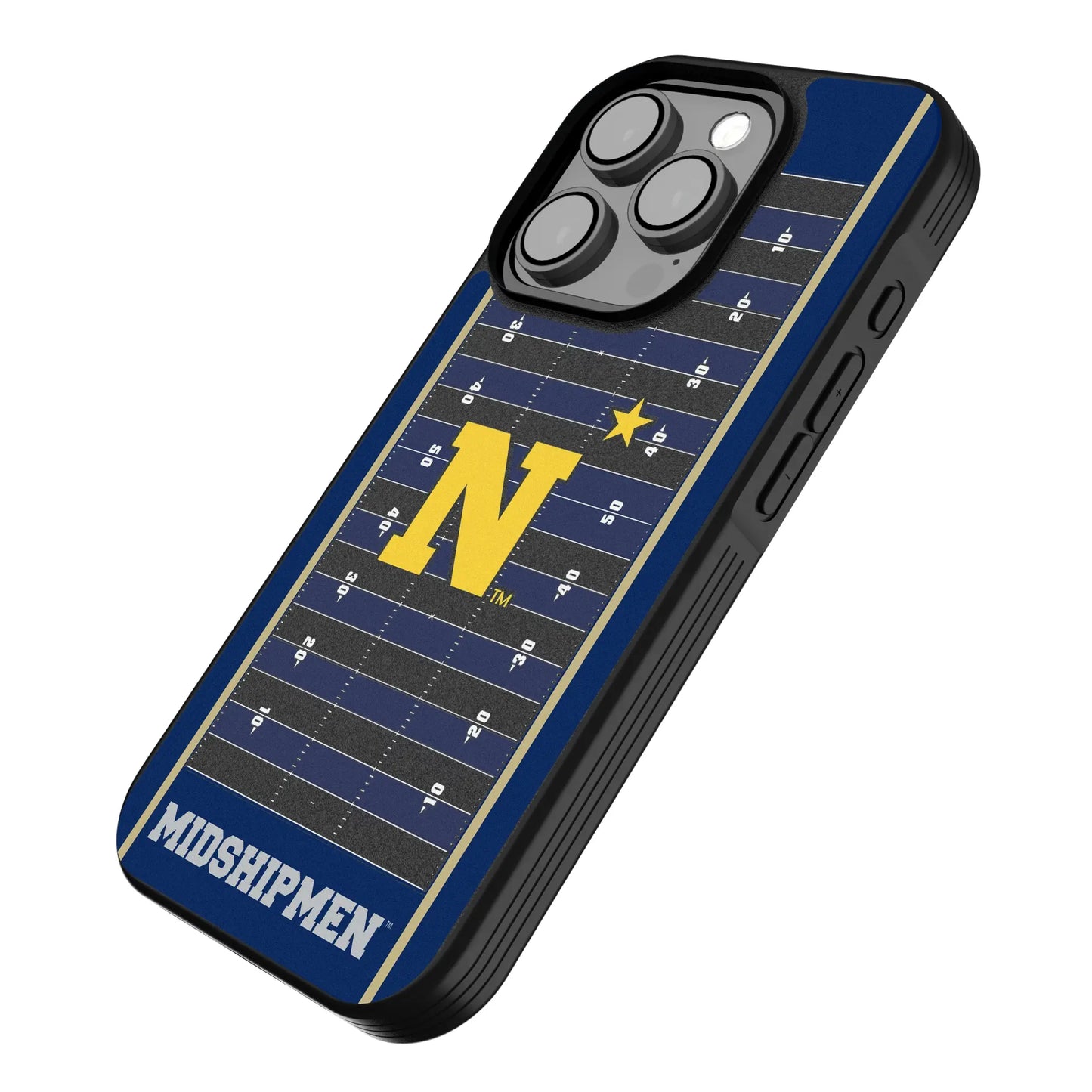 United State Naval Academy Midshipmen Field Bump Phone Case for Apple iPhone