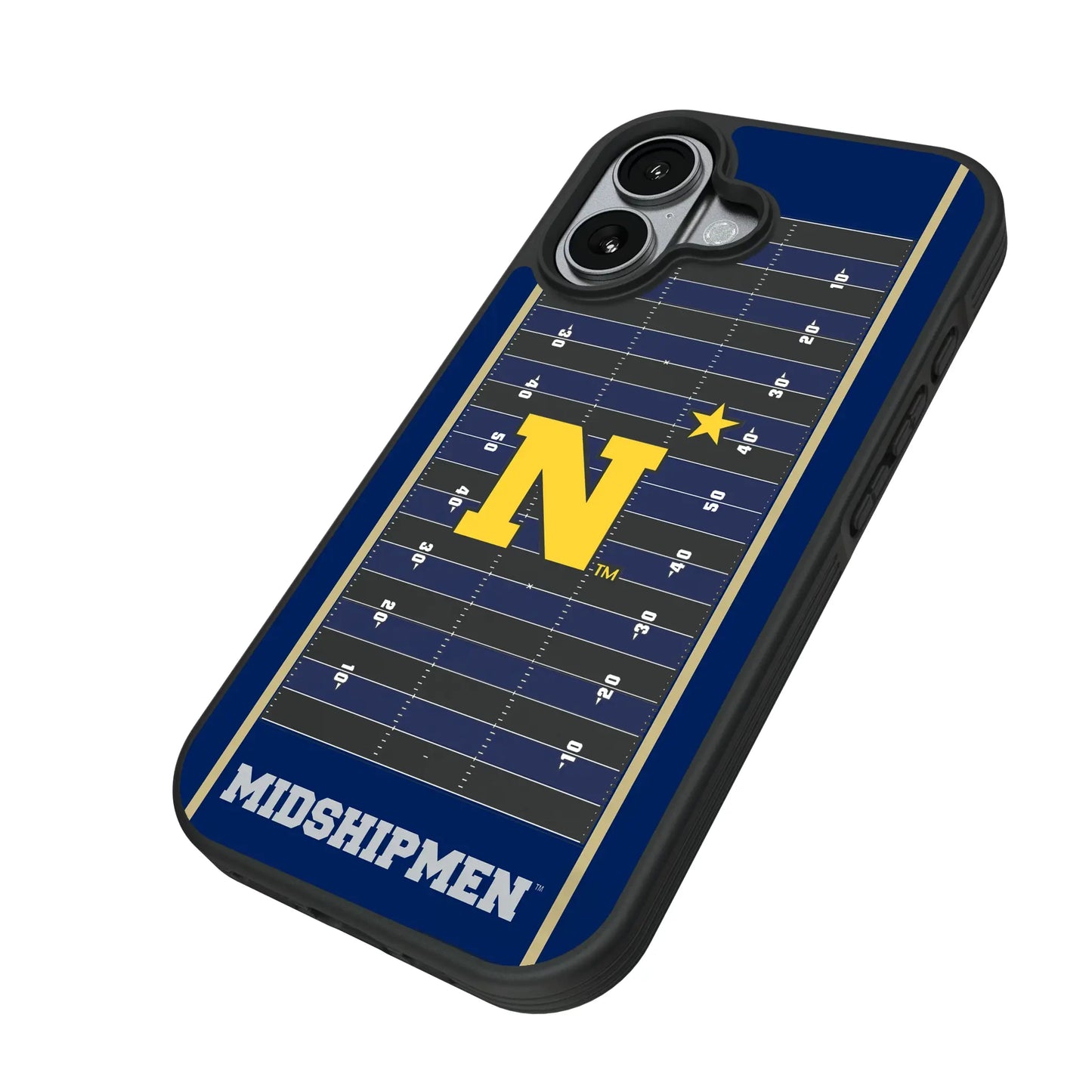 United State Naval Academy Midshipmen Field Bump Phone Case for Apple iPhone