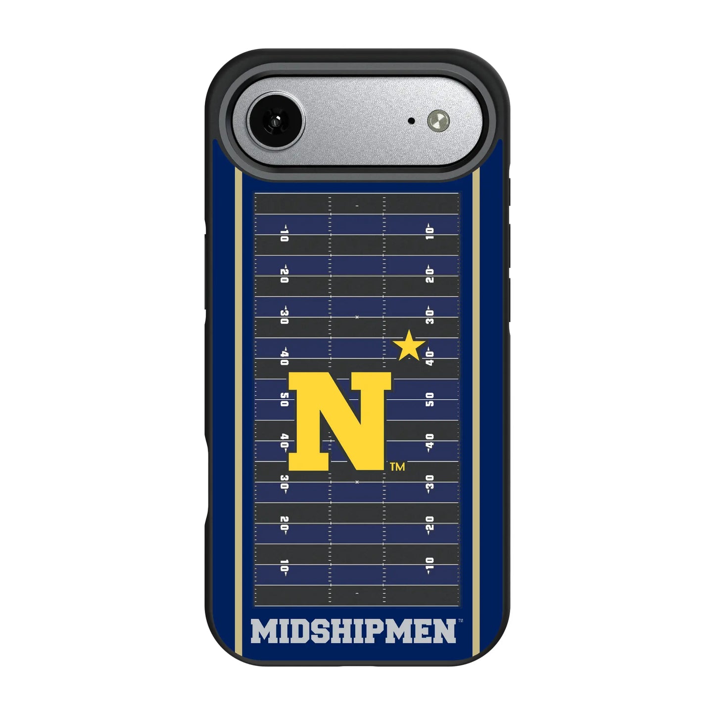 United State Naval Academy Midshipmen Field Bump Phone Case for Apple iPhone